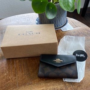 COACH credit card holder